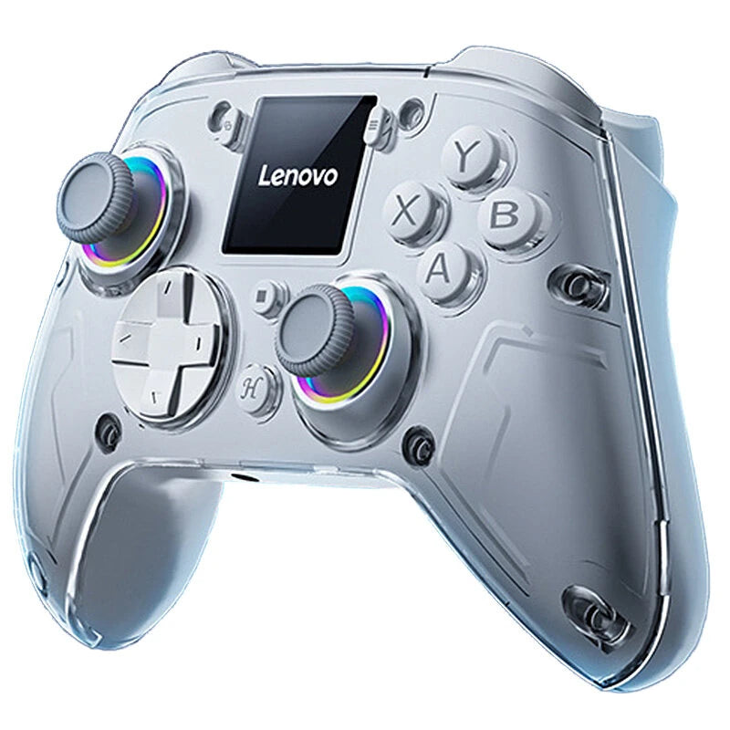 Wireless Gaming Controller with Interactive Display – Grey